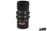 Silicone hose black 2-hump 2.75" (70 mm)