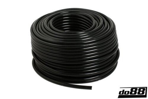 Silicone Heater Hose crna 0,25" (6,3mm)