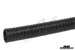 Flexible silicone hose 38 mm (1,5''), black