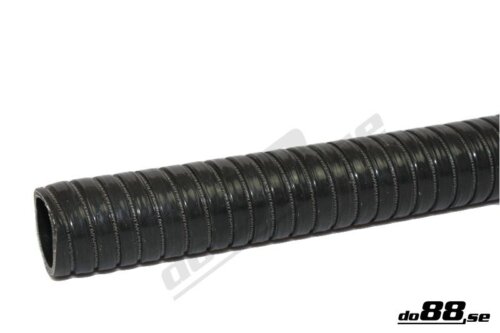 Flexible silicone hose 41 mm (1,625''), black