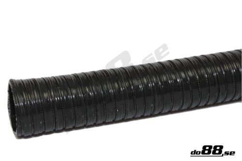 Flexible silicone hose 51 mm (2,0''), black