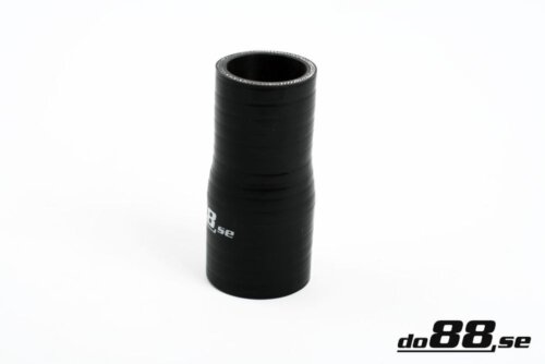 Silikonska cijev crna 1,375 - 1,625" (35-41mm)
