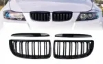 Sportska maska za BMW 3 E90 / E91 - crni »bubrezi«