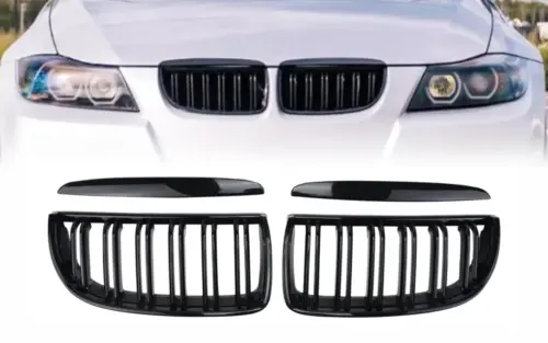Sportska maska za BMW 3 E90 / E91 - crni »bubrezi«