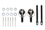 Pins for bonnet fastening - Slide (black)