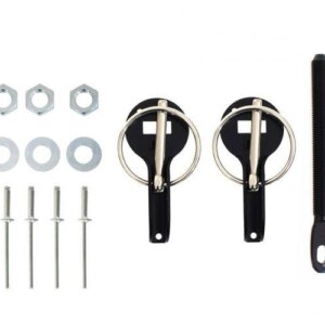 Pins for bonnet fastening - Slide (black)