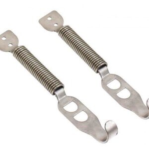Spring pin for boot lid fastening - Slide