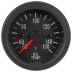 ProSport vintage - oil temperature gauge - sensor included, no wiring