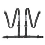 Sparco 4-point harness - black