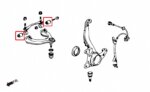 Hardrace Front Upper Arm Bush Honda Civic, Crx, Integra