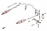 Hardrace Tpv Reinforced Tension Rod Bushing Kit Honda Accord, Prelude
