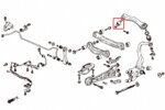 Hardrace Rear Upper Arm Bushing Honda Accord