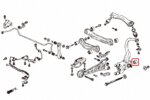 Hardrace Rear Shock Aborbered/knuckle Bushing Honda Accord