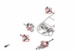 Hardrace Reinforced Mount Bush Mitsubishi Lancer evolution