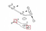 Hardrace Rear Lower Arm Bushing Ford, Mazda, Volvo