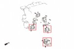 Hardrace Reinforced Engine & Trans Harden Rubber Mounts Toyota Supra