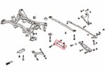 Hardrace Rear Toe Control Arm Scion, Subaru, Toyota