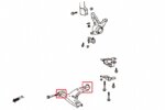 Hardrace Front Lower Arm Bushing Toyota Corolla/altis/auris
