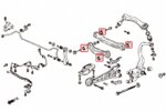 Hardrace Rear Lateral Arm Bushing Honda Accord