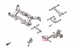 Hardrace Rear Trailing Arm Bushing Subaru Legacy/outback