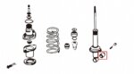 Hardrace Rear Shock Absorber Bushing Honda Integra, RSX
