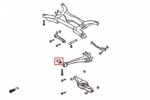 Hardrace Rear Trailing Arm Bushing Mitsubishi Lancer mirage, Outlander