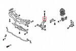 Hardrace Front Lower Arm Bushing -big Subaru Legacy/outback