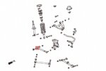 Hardrace Rear Front Arm Bushing Toyota Mark ii