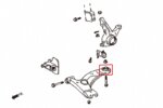 Hardrace Front Lower Arm Bushing Toyota Corolla/altis/auris, Wish