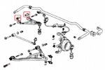 Hardrace Rear Upper Arm Bushing Honda S2000