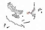 Hardrace Front Lower Arm Bushing - Small Scion, Subaru, Toyota