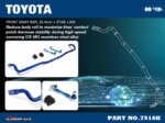 Hardrace Front Sway Bar Scion FR-S, Subaru BRZ, Toyota 86