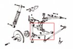 Hardrace Rear Lower Arm Lotus Elise, Exige
