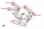 Hardrace Rear Upper Arm Bmw 1 Series, 3 Series, X1