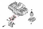 Hardrace Front Engine Mount Subaru Legacy/outback