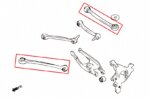 Hardrace Rear Toe Kit / Trailing Arm