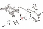 Hardrace Rear Toe Arm Bushing Subaru