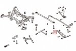 Hardrace Rear Lower Arm Bushing Subaru