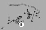 Hardrace Prednji regulator Roll Center Honda City, Fit