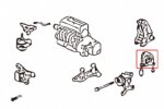 Hardrace Rear Harden Engine Mount Honda