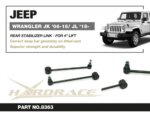 Hardrace Rear Stabilizer Link Jeep Wrangler, Wrangler unlimited