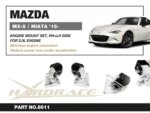Hardrace Rh + Lh Side Engine Mount Mazda MX-5 MIATA
