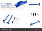 Hardrace Rear Lower Structure Brace Subaru Forester