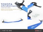 Hardrace Front Strut Brace Toyota Corolla/altis/auris, Wish