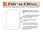 Girodisc two-piece rear brake disc for Subaru IMPREZA, Subaru WRX