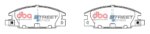 DBA SS front brake pads for Opel Frontera