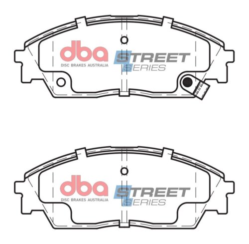 DBA SS front brake pads for Honda Civic, Honda CRX