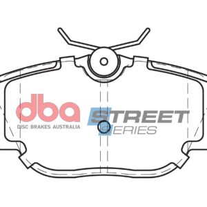 DBA SS rear brake pads for Land Rover Range Rover, Land Rover Discovery
