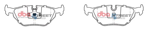DBA SS rear brake pads for BMW 5, BMW 7
