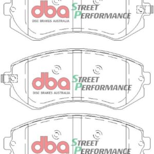 DBA SP rear brake pads for Nissan Patrol, Nissan 240SX